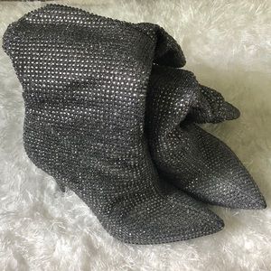Jessica Simpson rhinestones boots